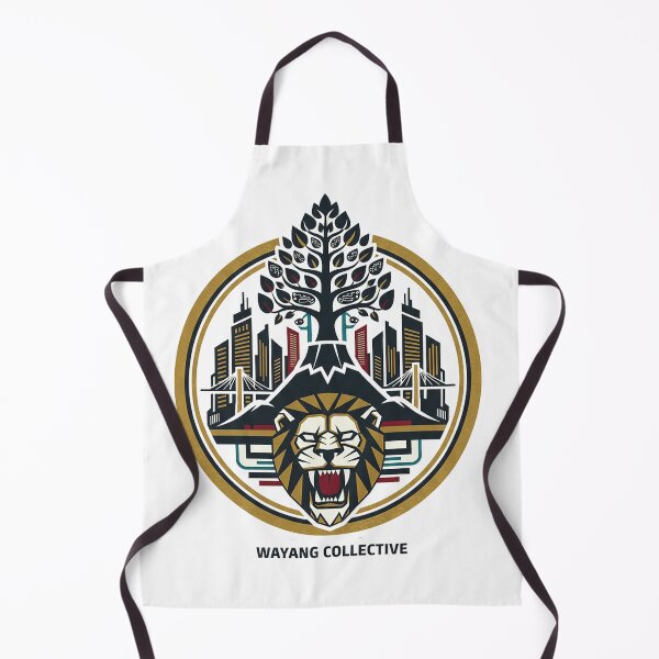 Item preview, Wayang Collective Lion Tree City Emblem Sticker designed and sold by cannsuh.