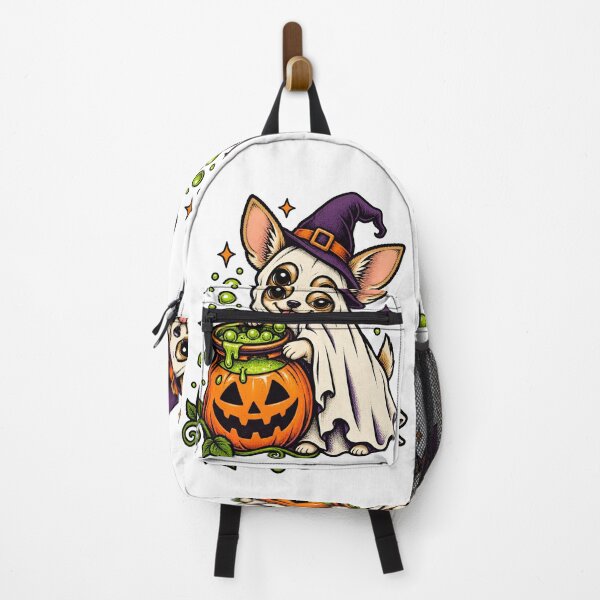 Item preview, Halloween Dogs Pets Chihuahua Witch Cauldron designed and sold by calicito.