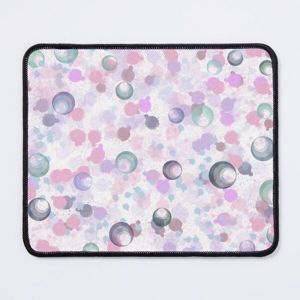 Item preview, Pastel Dreamscape – Abstract Circles & Soft Paint Splatter Pattern designed and sold by GemniShop.