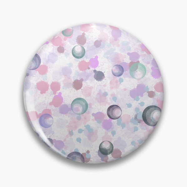 Item preview, Pastel Dreamscape – Abstract Circles & Soft Paint Splatter Pattern designed and sold by GemniShop.