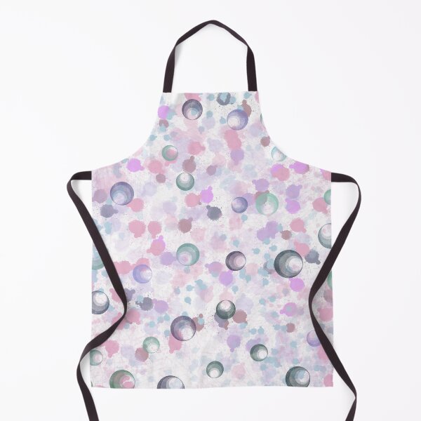 Item preview, Pastel Dreamscape – Abstract Circles & Soft Paint Splatter Pattern designed and sold by GemniShop.