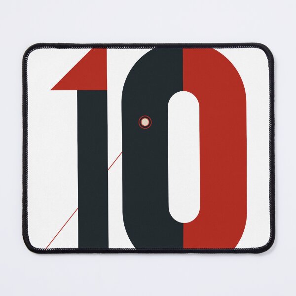 Item preview, Luka Modrić Number 10 Minimalist Football Poster designed and sold by Studio pod Burom.