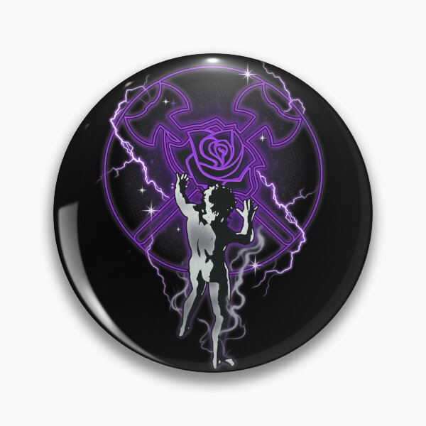 Item preview, Rose And Lightning Purple Rose designed and sold by Glitch-Critters.