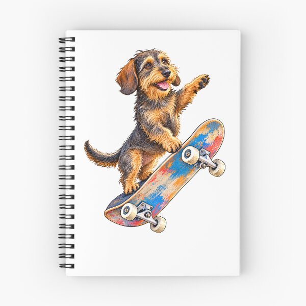 Item preview, Wire-Haired Dachshund Skateboard Champion designed and sold by Russell Thorne.