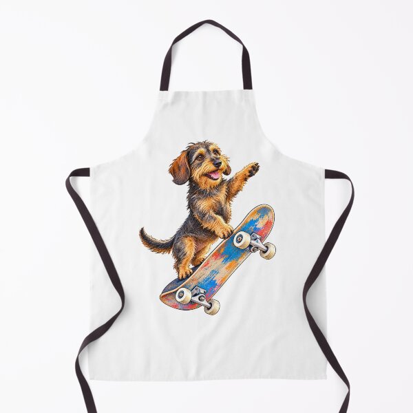 Item preview, Wire-Haired Dachshund Skateboard Champion designed and sold by Russell Thorne.