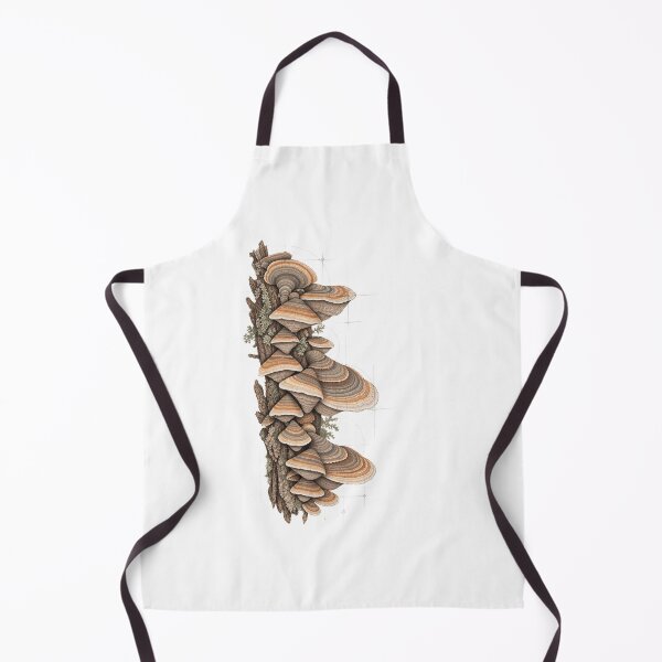 Item preview, Bracket Study, Color, Shelf Fungus Illustration designed and sold by wildlifethings.