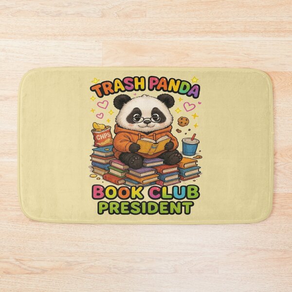 Item preview, Trash Panda Book Club President | Funny Panda Book Lover Design designed and sold by BookedAndDesign.