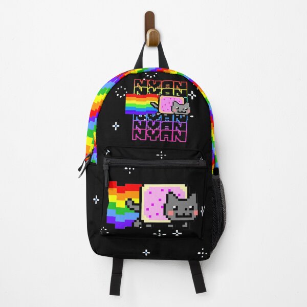 Item preview, Nyan Cat Rainbow Pixel Art Pattern Y2K designed and sold by TrxshWear.