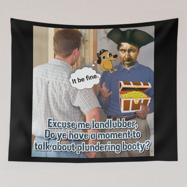 Item preview, Pirates still go door to door to recruit designed and sold by reallypathetic.