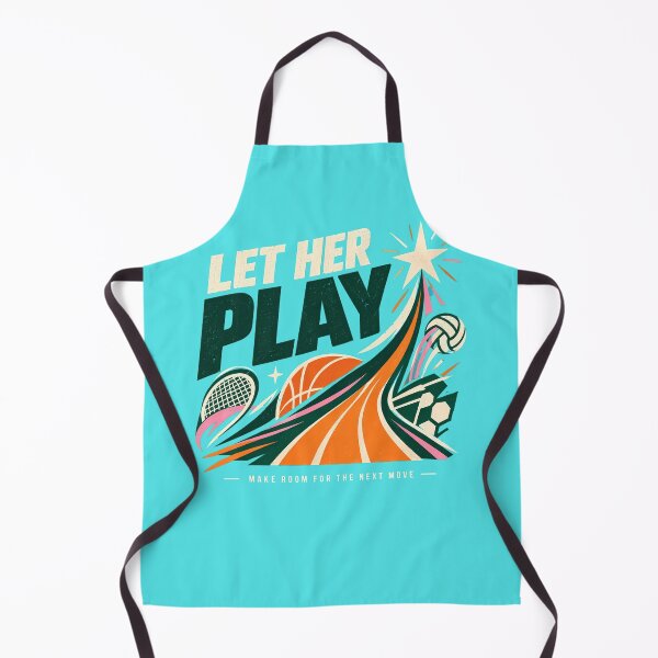Item preview, Let her play gift for women sports lovers designed and sold by Rally Forge.