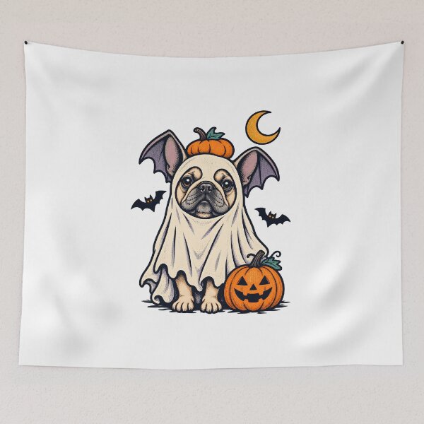 Item preview, Halloween Dogs Pets Frenchie Bat Wings designed and sold by calicito.