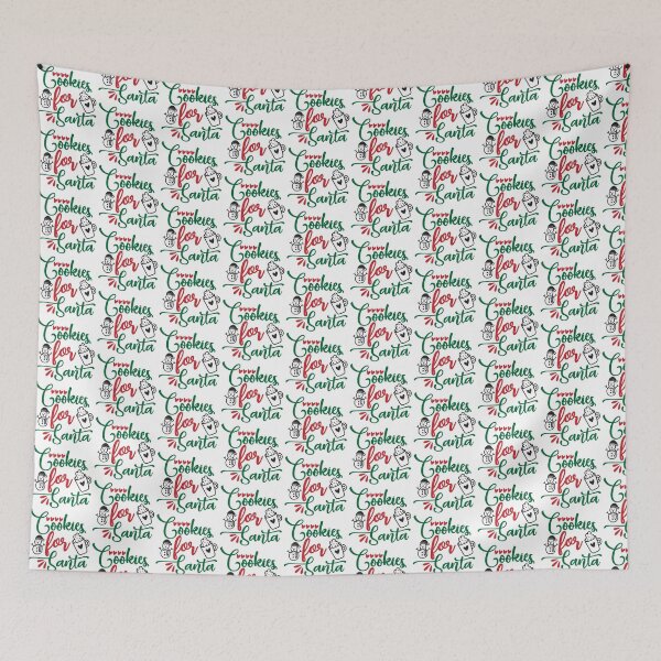 Item preview, Cookies for Santa Christmas Eve Cute Holiday Blessing Design designed and sold by FuzionRaptor.