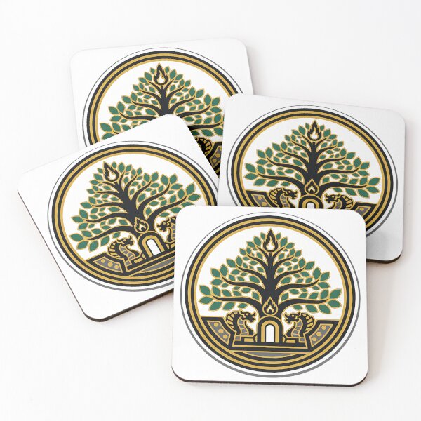 Item preview, Dragon Gate Tree of Life Flame Emblem Sticker designed and sold by cannsuh.