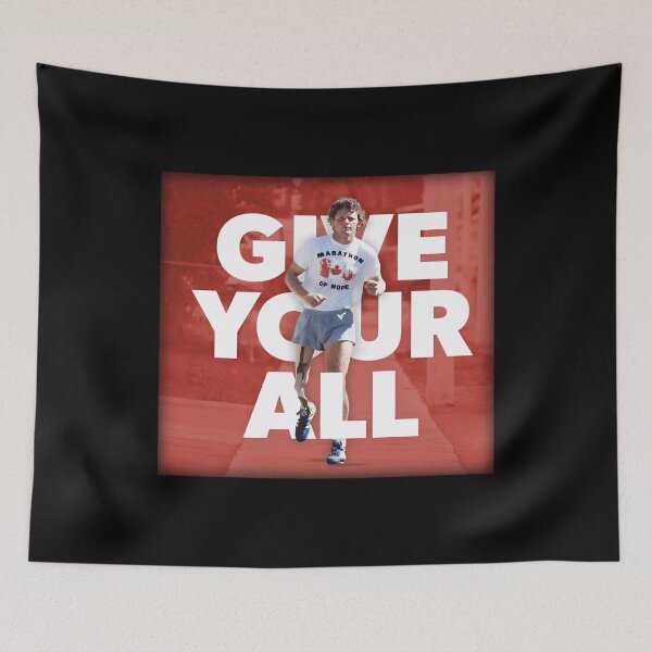 Item preview, Copy of Terry Fox - Marathon of Hope - Terry Fox Marathon of Hope - Ryan Reynolds Terry Fox - Give Your All designed and sold by DoniMalitina.