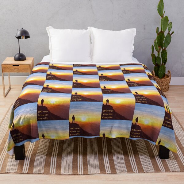 Item preview, Hike more Worry less Pray often T-shirt Christian camping Great outdoor Wonderful creation Enjoy Nature designed and sold by FTLOG.