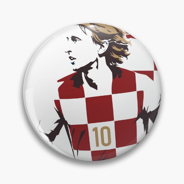 Item preview,  Luka Modrić Croatia Football Legend Print designed and sold by Studio pod Burom.