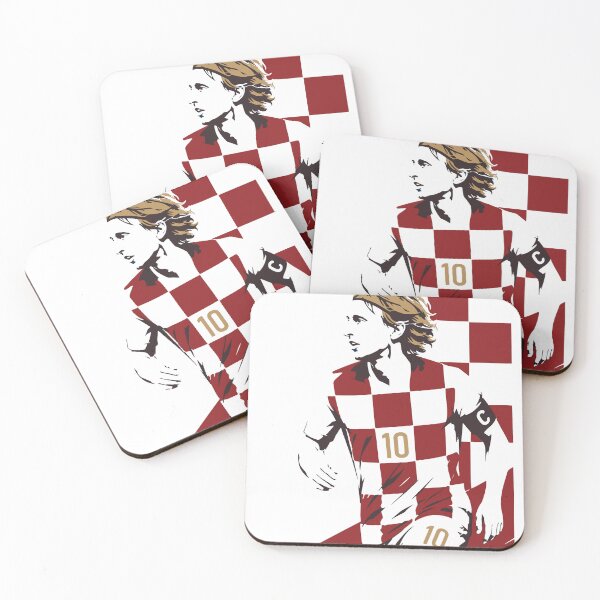 Item preview,  Luka Modrić Croatia Football Legend Print designed and sold by Studio pod Burom.