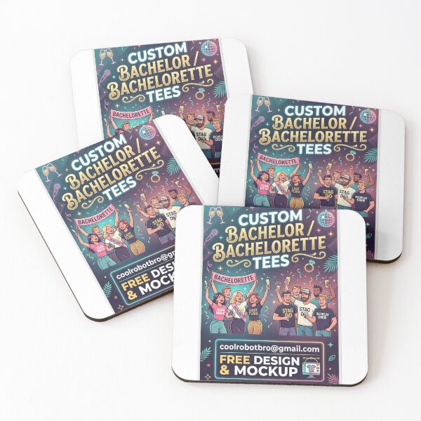 Item preview, Bachelor Bachelorette Party TShirt Tee Top Shirt Products Mug Flask Original Custom Design (email us for custom) designed and sold by Cool Robot Bro..