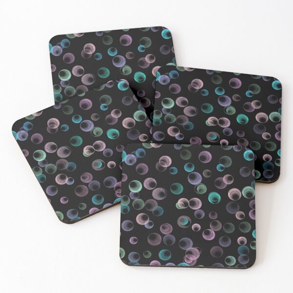 Item preview, Cosmic Orbit – Abstract Translucent Circles Pattern designed and sold by GemniShop.