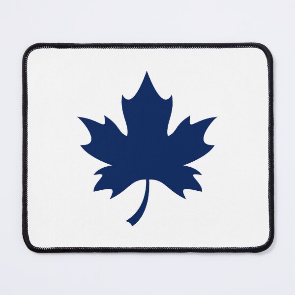 Item preview, Navy Blue Canadian Maple Leaf Design designed and sold by pattern-archive.