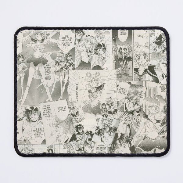 Item preview, Sailor Moon Inner Planets Manga Collage designed and sold by dreamitingalaxy.