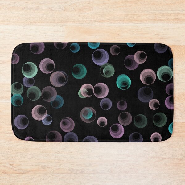 Item preview, Cosmic Orbit – Abstract Translucent Circles Pattern designed and sold by GemniShop.