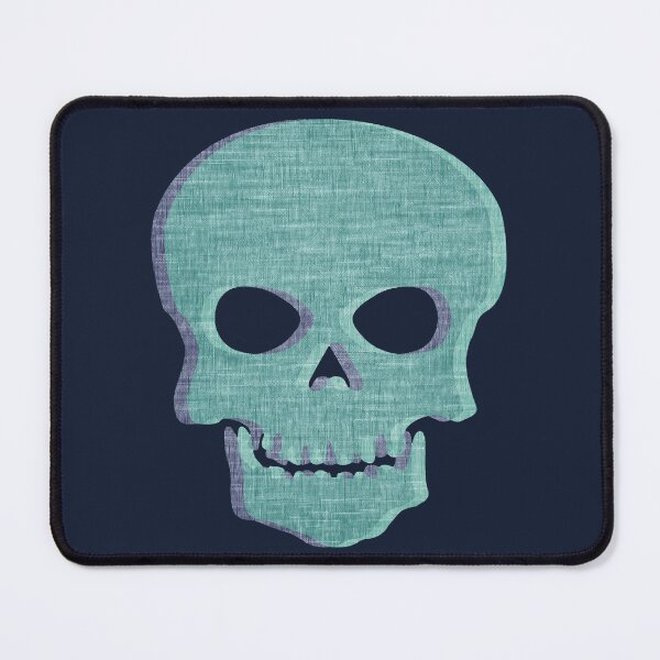 Item preview, Creepy Blue Skull designed and sold by cbfineart.