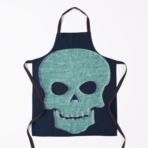 Item preview, Creepy Blue Skull designed and sold by cbfineart.