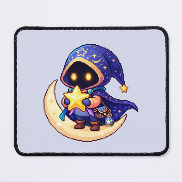 Item preview, Star Wizard | Kawaii Moon & Celestial Pixel Art designed and sold by MrDev.