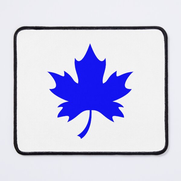 Item preview, Blue Canadian Maple Leaf Design designed and sold by pattern-archive.