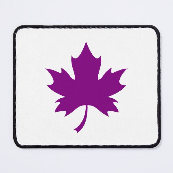 Item preview, Purple Canadian Maple Leaf Design designed and sold by pattern-archive.
