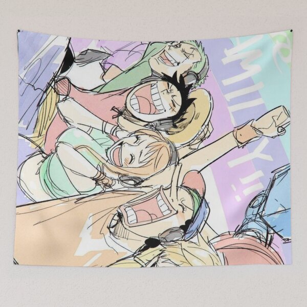 Item preview, We Are Family – One Piece Straw Hat Pirates Group Cheer designed and sold by frantuliuss.