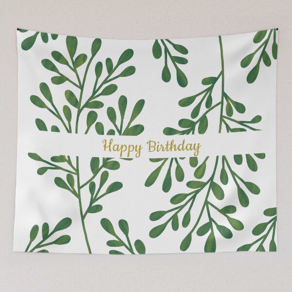Item preview, Happy birthday plants designed and sold by Ana Gorozpe.