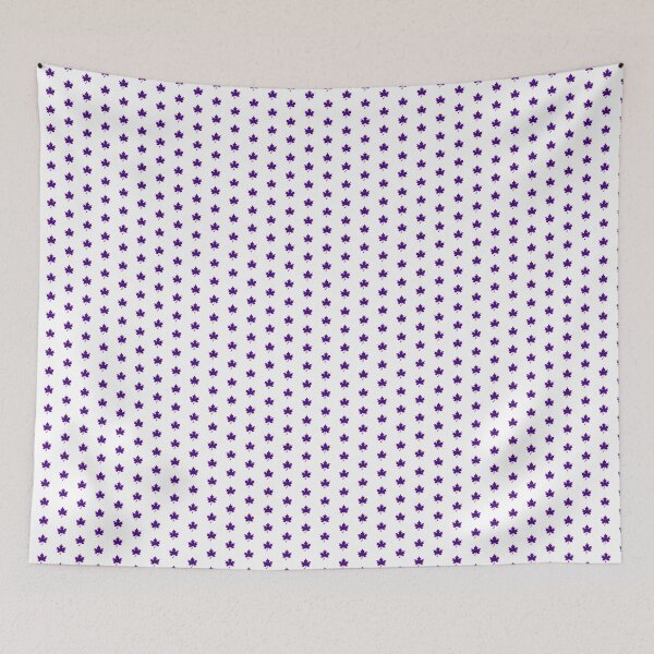 Item preview, Dark Purple Canadian Maple Leaf Design designed and sold by pattern-archive.