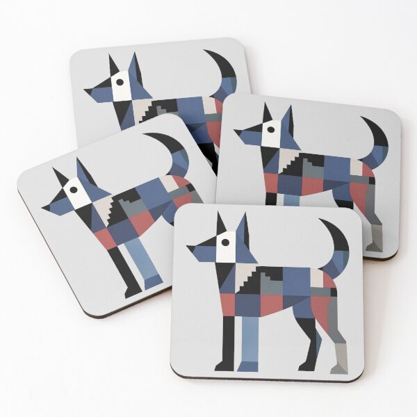 Item preview, Geometric dog designed and sold by MagelliShop.