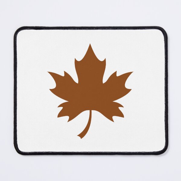 Item preview, Brown Canadian Maple Leaf Design designed and sold by pattern-archive.