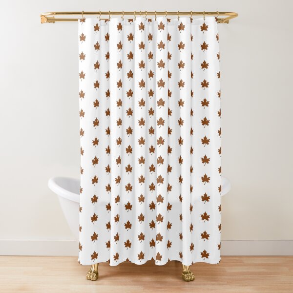 Item preview, Brown Canadian Maple Leaf Design designed and sold by pattern-archive.