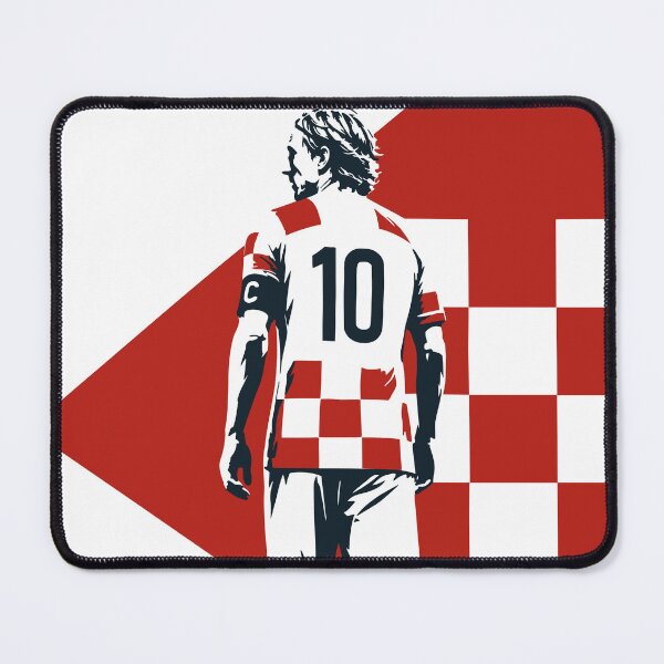 Item preview, Luka Modrić Croatia Football Legend Print designed and sold by Studio pod Burom.