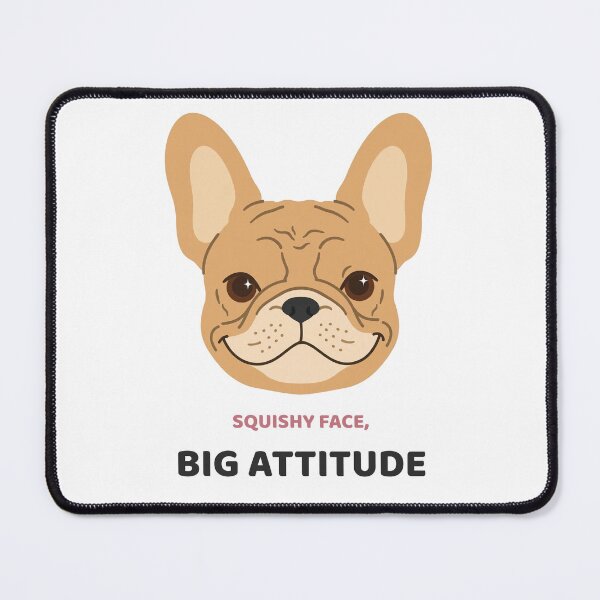 Item preview, Squishy Face Big Attitude Funny French Bulldog designed and sold by tomynator.