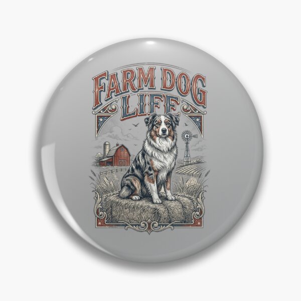 Item preview, Farm Dog Life Funny Farm Dog designed and sold by FurRealStudioCo.