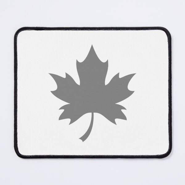 Item preview, Gray Canadian Maple Leaf Design designed and sold by pattern-archive.