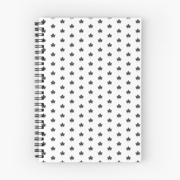 Item preview, Dark Gray Canadian Maple Leaf Design designed and sold by pattern-archive.