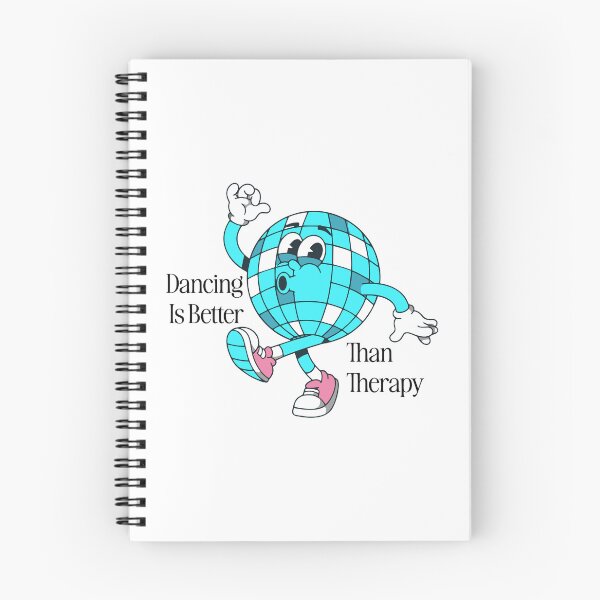 Item preview, Dancing Is Better Than Therapy Funny Disco Ball Design designed and sold by TipTop GFX.
