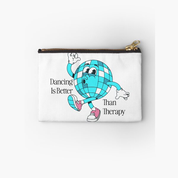 Item preview, Dancing Is Better Than Therapy Funny Disco Ball Design designed and sold by TipTop GFX.