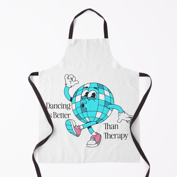 Item preview, Dancing Is Better Than Therapy Funny Disco Ball Design designed and sold by TipTop GFX.