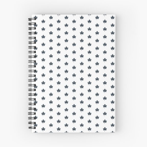 Item preview, Charcoal Canadian Maple Leaf Design designed and sold by pattern-archive.