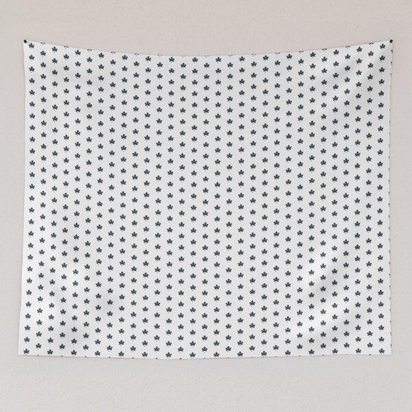 Item preview, Charcoal Canadian Maple Leaf Design designed and sold by pattern-archive.