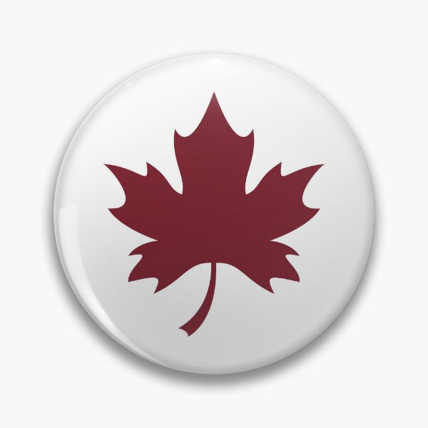 Item preview, Burgundy Canadian Maple Leaf Design designed and sold by pattern-archive.