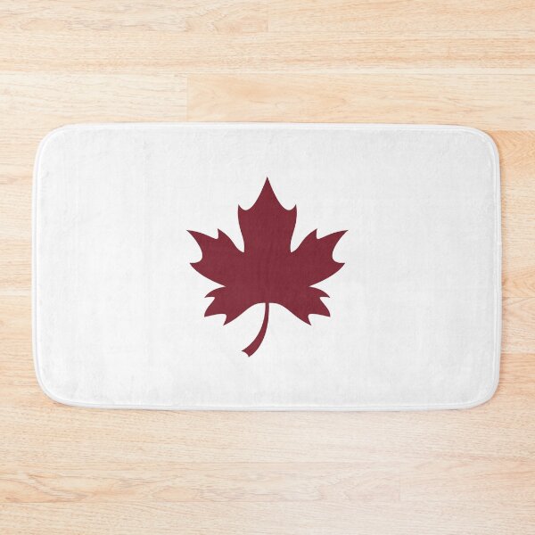 Item preview, Burgundy Canadian Maple Leaf Design designed and sold by pattern-archive.