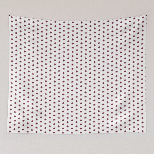Item preview, Burgundy Canadian Maple Leaf Design designed and sold by pattern-archive.